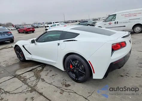 2016 Chevrolet Corvette Stingray 1Lt from USA, damaged, VIN 1G1YB2D74G5126061
